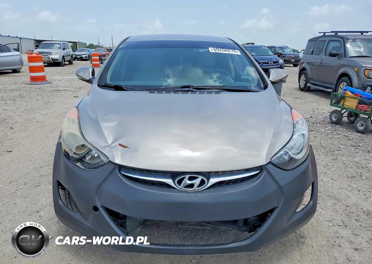 2013 Hyundai Elantra Gls VIN:5NPDH4AE3DH355569 - 5