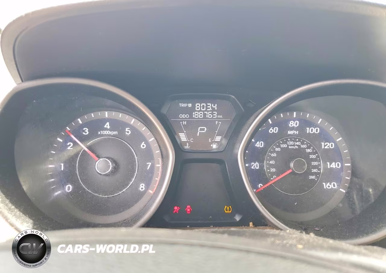 2013 Hyundai Elantra Gls VIN:5NPDH4AE3DH355569 - 9