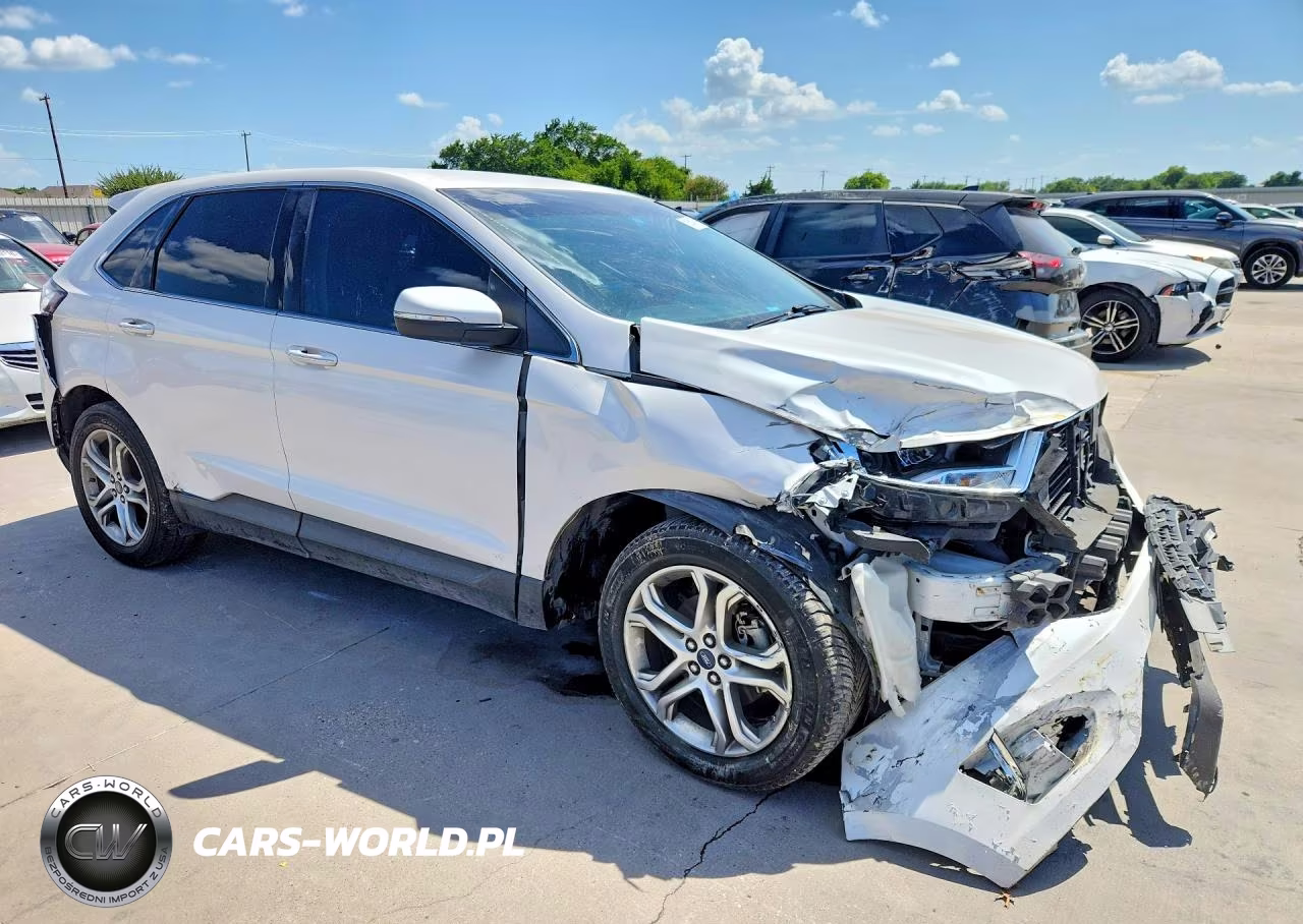 2015 Ford Edge Titanium VIN:2FMTK3K96FBB06623 - 4