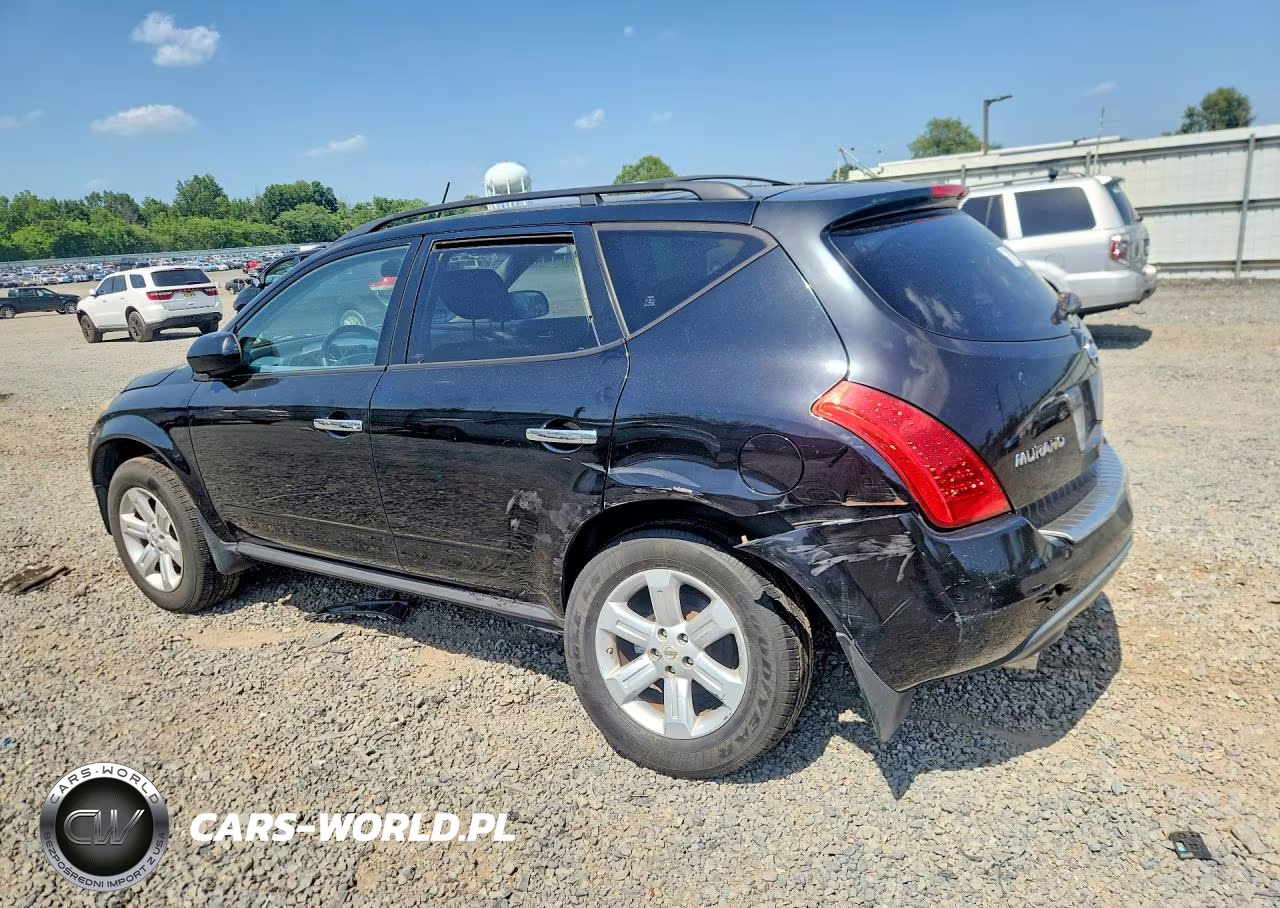 2006 Nissan Murano S VIN:JN8AZ08WX6W538749 - 2