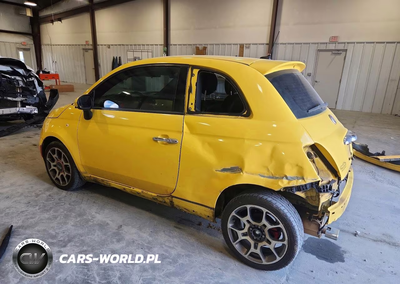2013 Fiat 500 Sport VIN:3C3CFFBR9DT742761 - 2