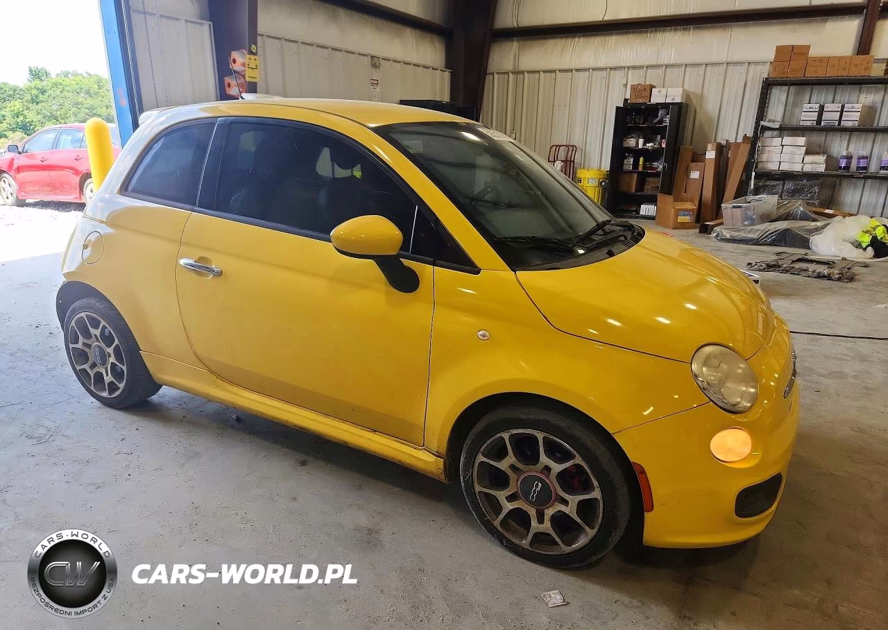 2013 Fiat 500 Sport VIN:3C3CFFBR9DT742761 - 4