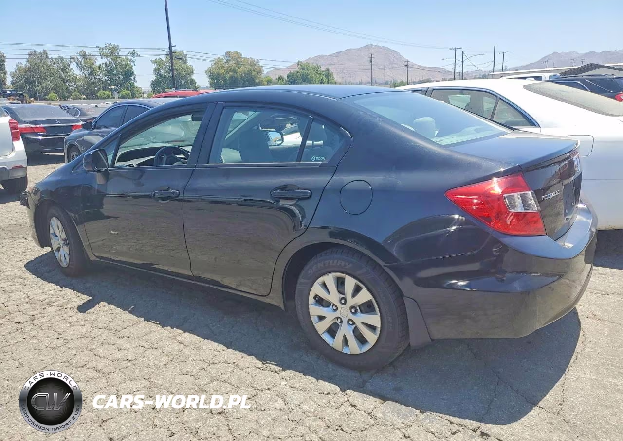 2012 Honda Civic Lx VIN:19XFB2F59CE378915 - 2