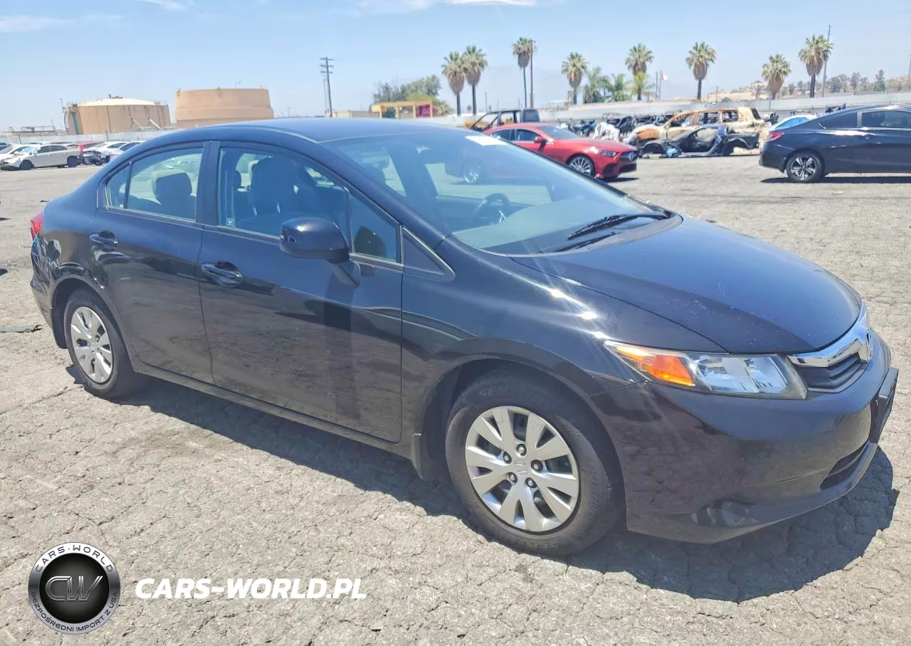 2012 Honda Civic Lx VIN:19XFB2F59CE378915 - 4