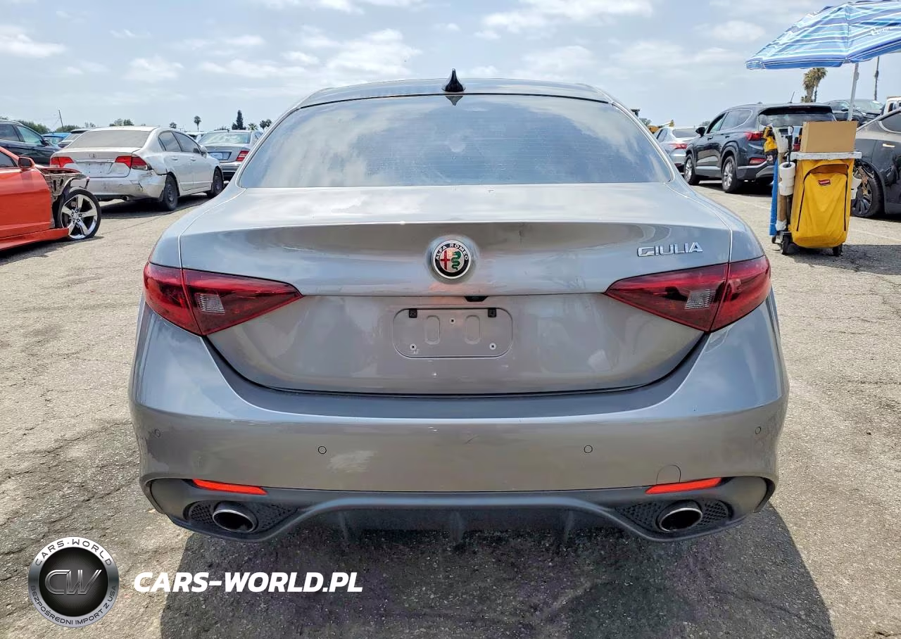 2018 Alfa Romeo Giulia Ti VIN:ZARFAECN2J7583021 - 6