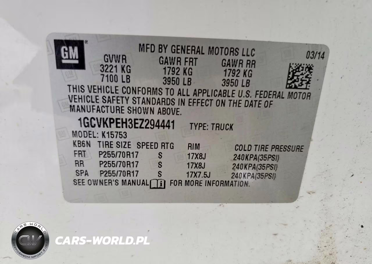 2014 Chevrolet Silverado K1500 VIN:1GCVKPEH3EZ294441 - 12