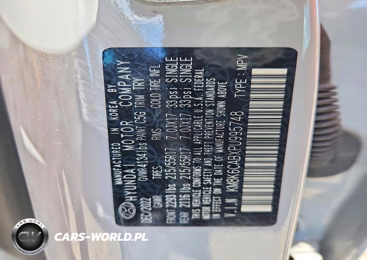 2023 Hyundai Kona Sel VIN:KM8K6CABXPU995748 - 13