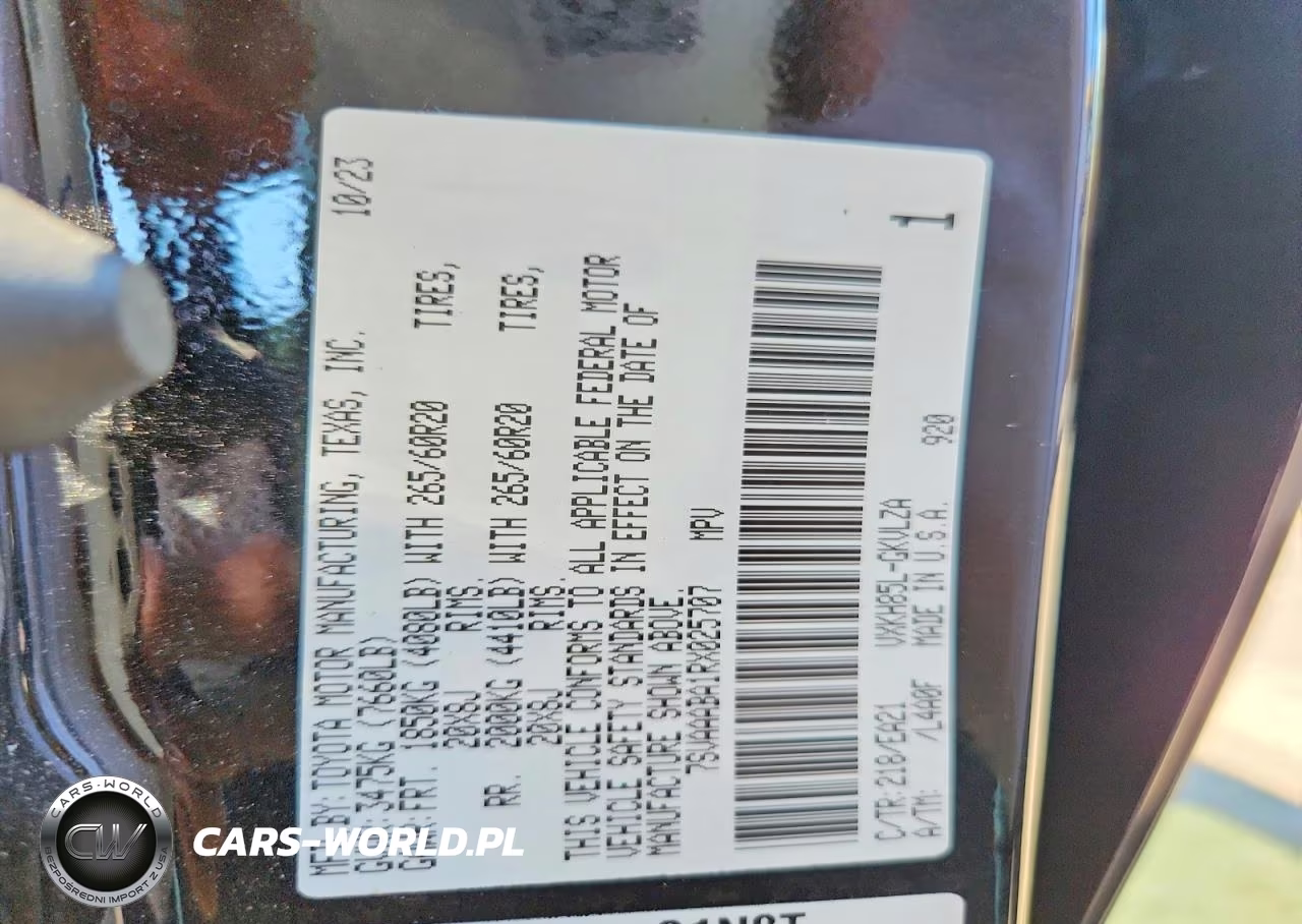 2024 Toyota Sequoia Limited VIN:7SVAAABA1RX025707 - 13