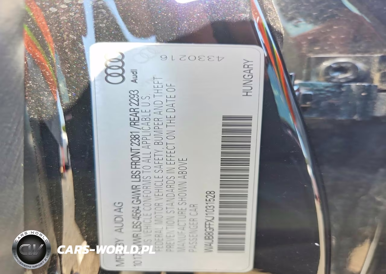 2018 Audi A3 Premium VIN:WAUB8GFFXJ1031528 - 12