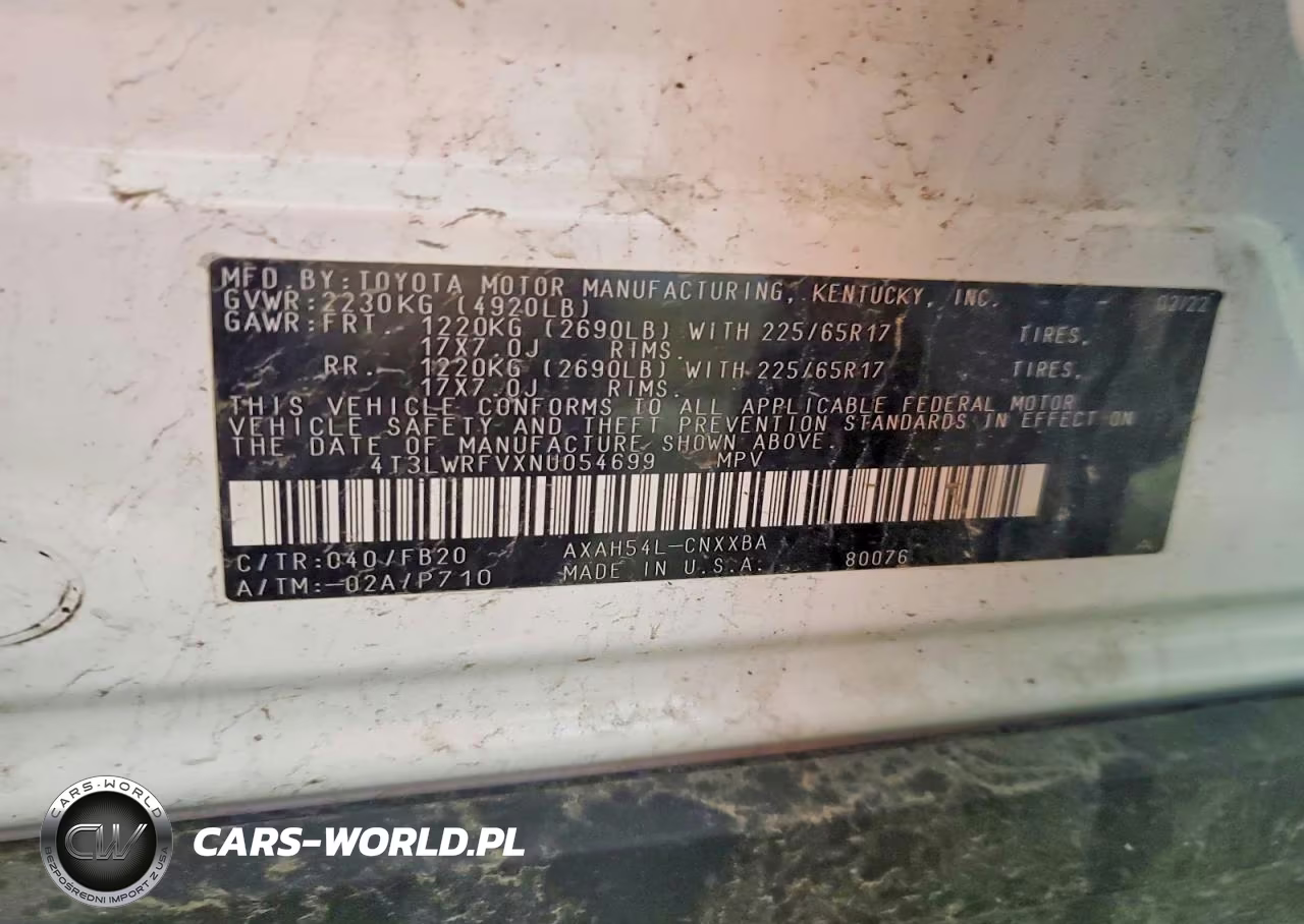 2022 Toyota Rav4 Le VIN:4T3LWRFVXNU054699 - 13