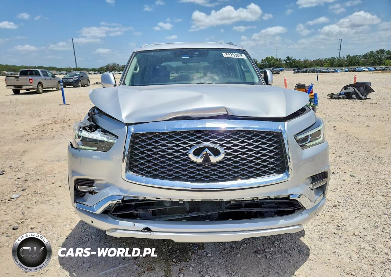 2020 Infiniti Qx80 Luxe VIN:JN8AZ2NF7L9700377 - 5