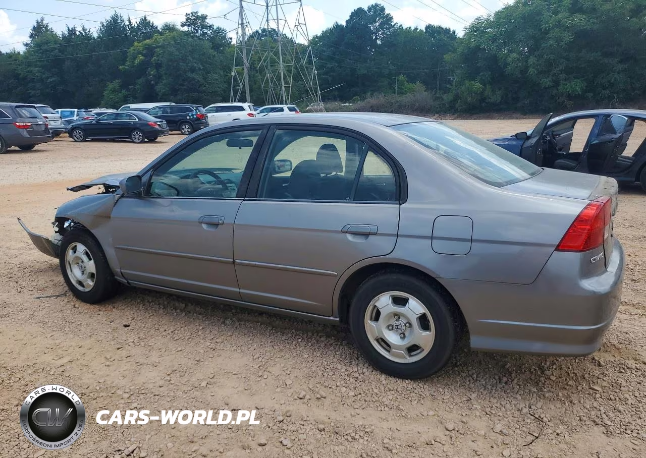 2004 Honda Civic Hybrid VIN:JHMES96604S018412 - 2
