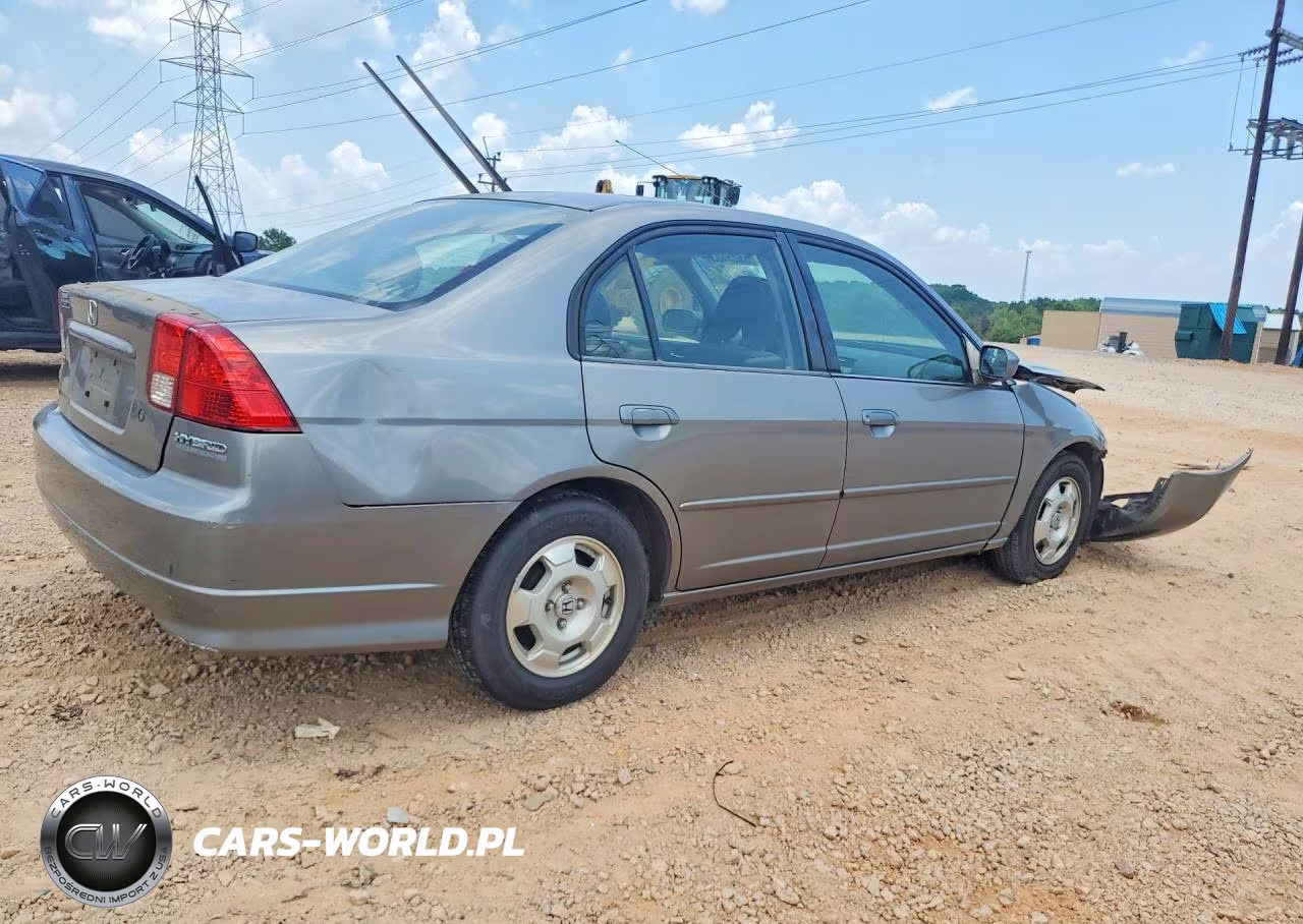 2004 Honda Civic Hybrid VIN:JHMES96604S018412 - 3