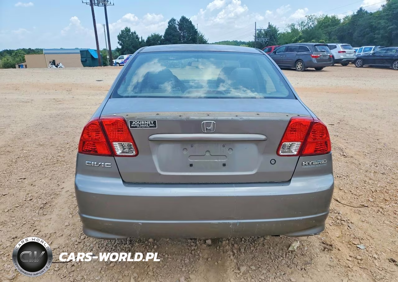 2004 Honda Civic Hybrid VIN:JHMES96604S018412 - 6