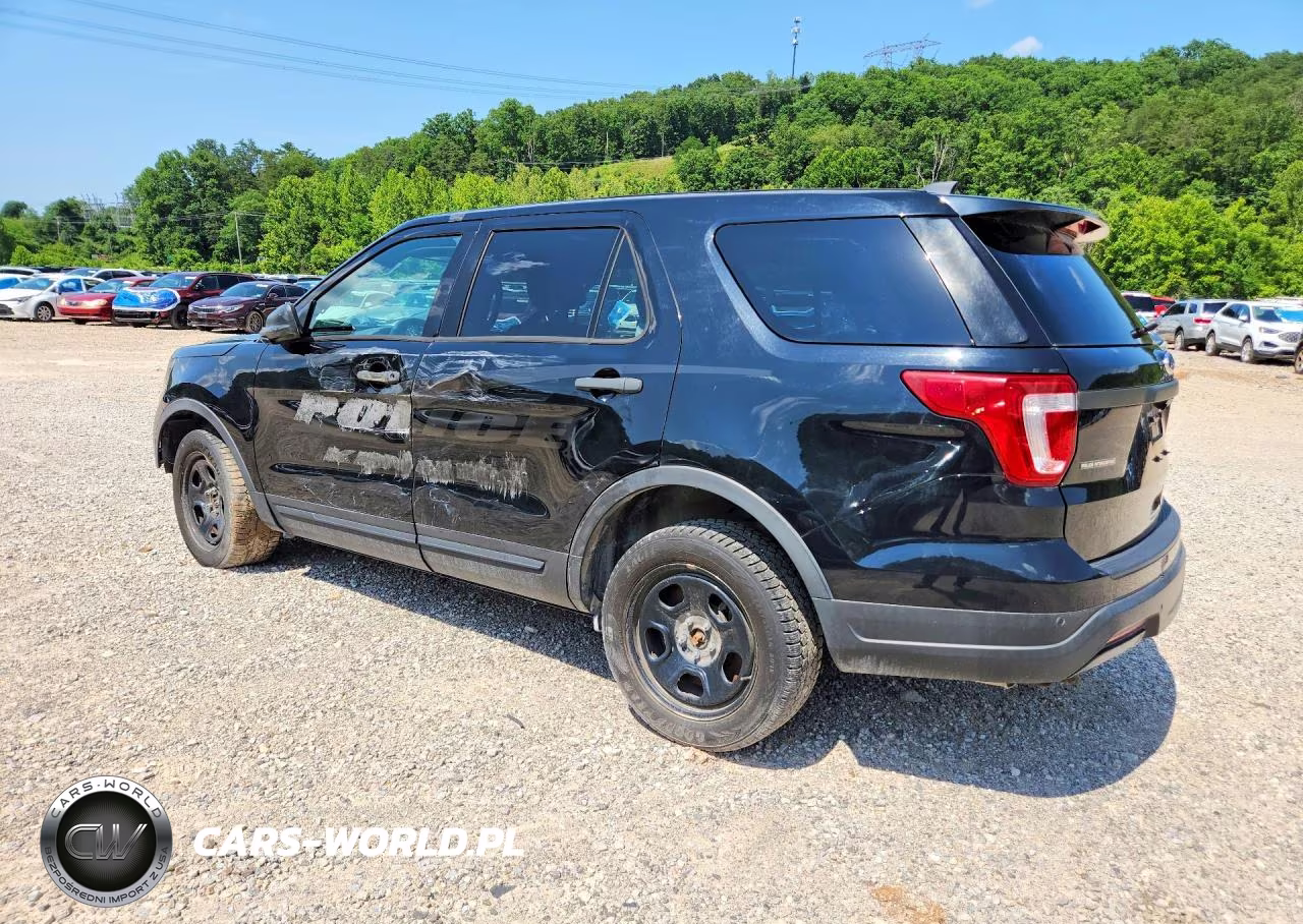 2018 Ford Explorer Police Interceptor VIN:1FM5K8AR0JGC76226 - 2