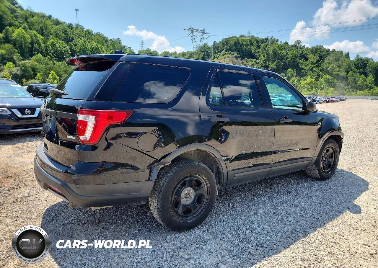 2018 Ford Explorer Police Interceptor VIN:1FM5K8AR0JGC76226 - 3