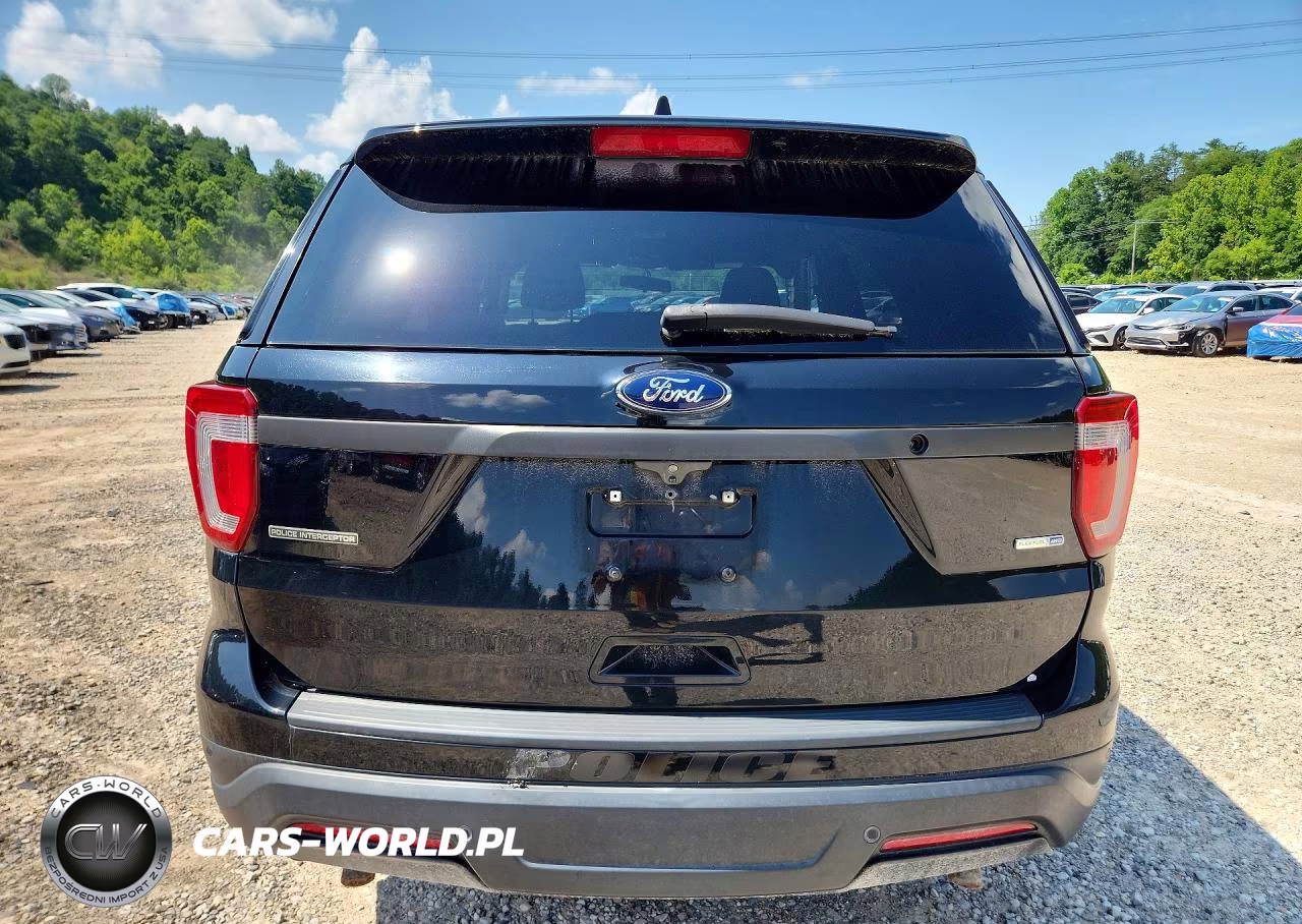 2018 Ford Explorer Police Interceptor VIN:1FM5K8AR0JGC76226 - 6