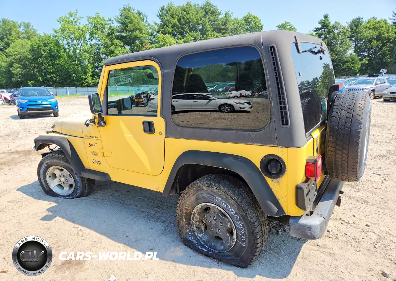 2002 Jeep Wrangler - Tj Sport VIN:1J4FA49S72P713002 - 2