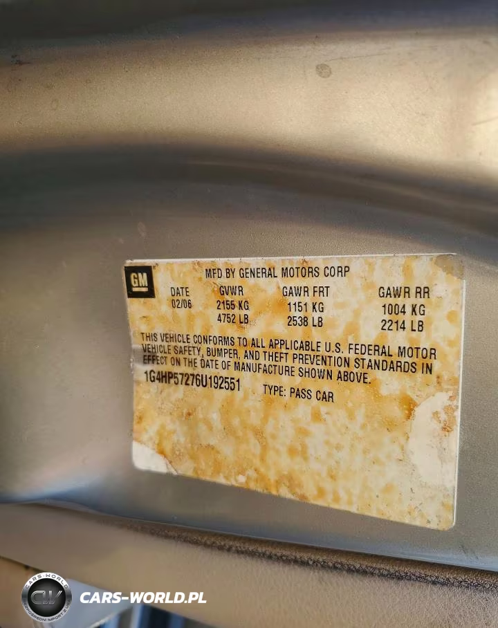 2006 Buick Lucerne Cx VIN:1G4HP57276U192551 - 12