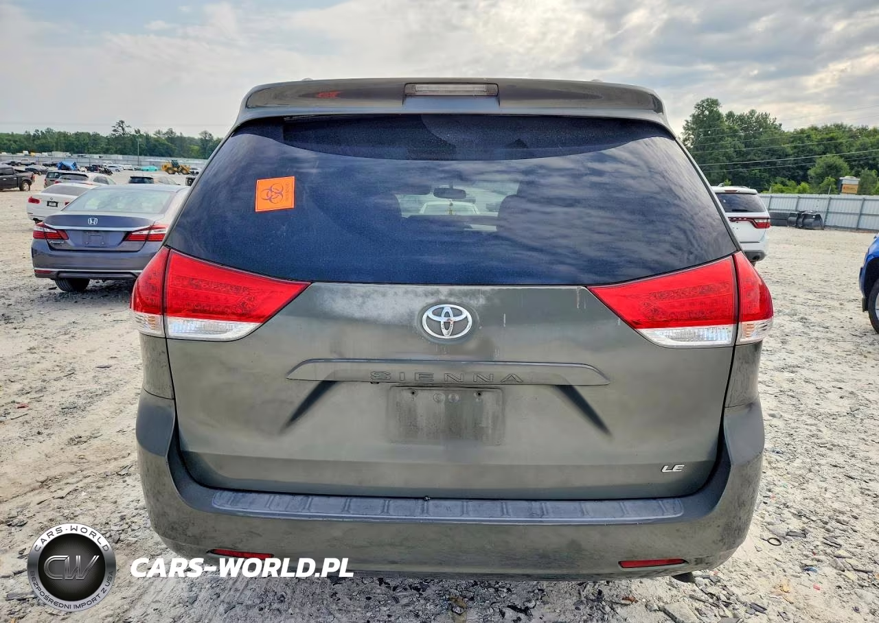 2012 Toyota Sienna Le VIN:5TDKK3DC0CS210088 - 6