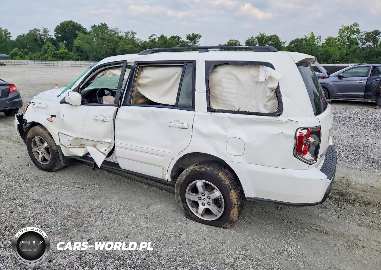 2007 Honda Pilot Exl VIN:5FNYF286X7B014294 - 2