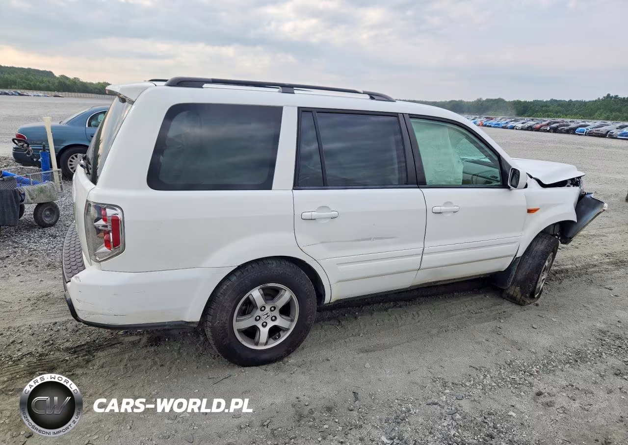 2007 Honda Pilot Exl VIN:5FNYF286X7B014294 - 3