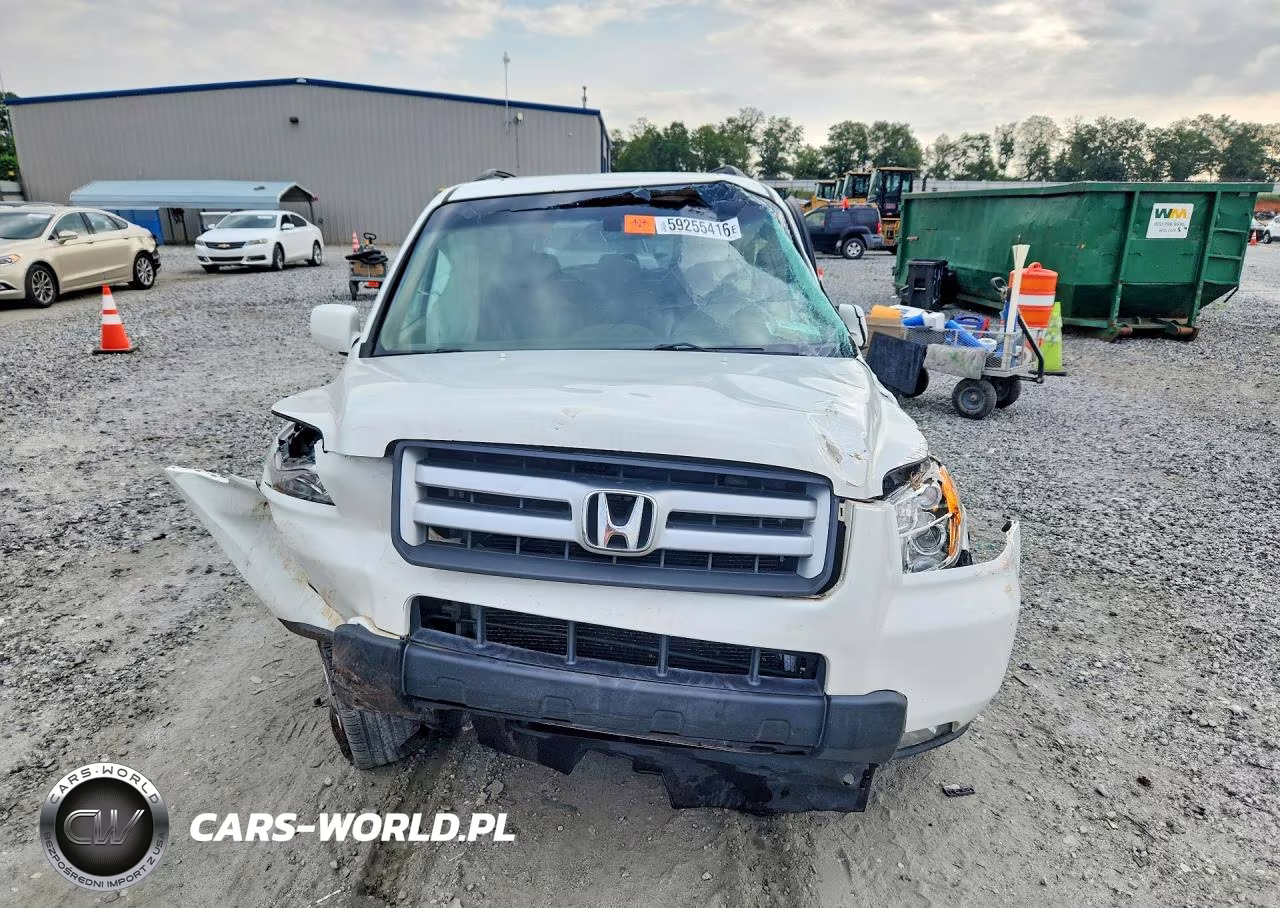 2007 Honda Pilot Exl VIN:5FNYF286X7B014294 - 5