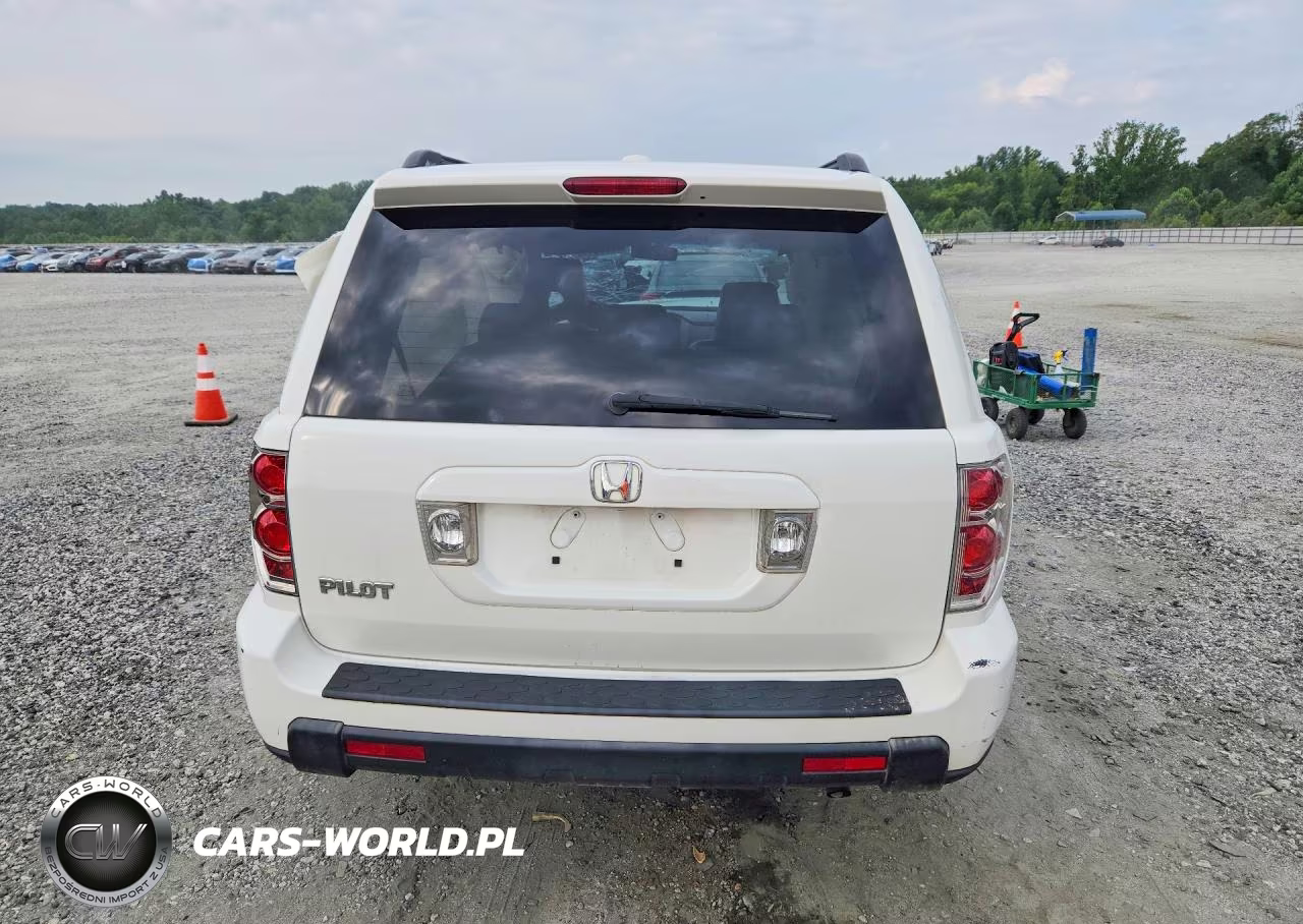 2007 Honda Pilot Exl VIN:5FNYF286X7B014294 - 6