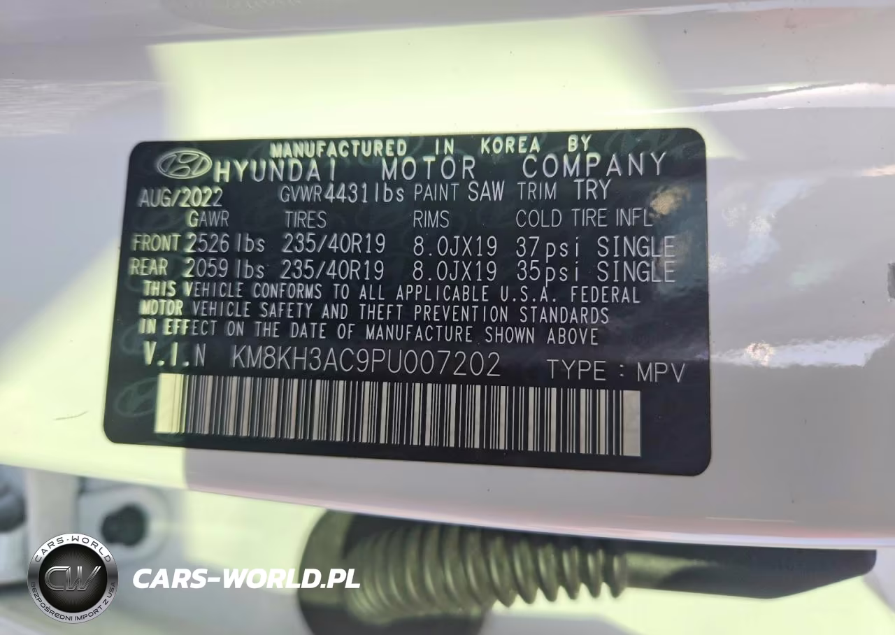 2023 Hyundai Kona N Base VIN:KM8KH3AC9PU007202 - 14