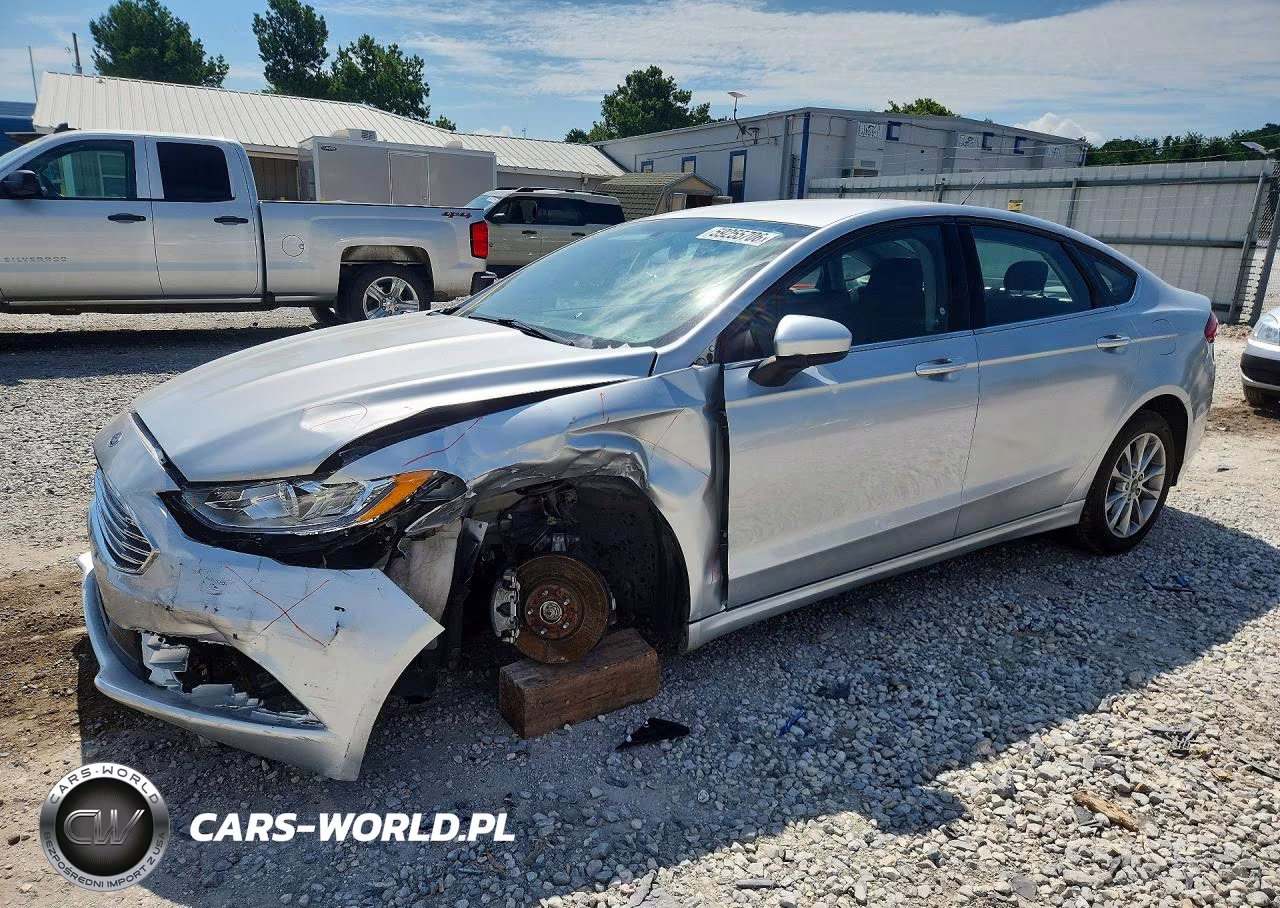 2017 Ford Fusion Se VIN:3FA6P0HD6HR305520 - 1