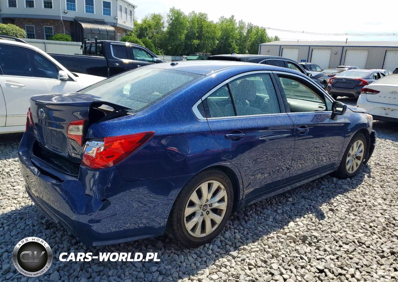 2015 Subaru Legacy 2.5I Premium VIN:4S3BNAC68F3036378 - 3
