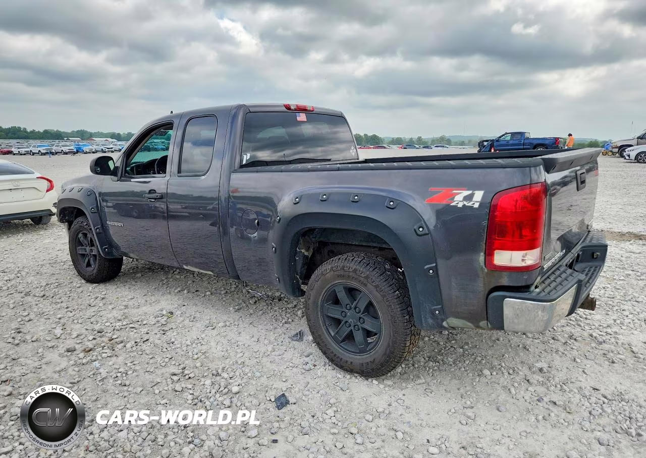 2010 GMC Sierra K1500 Sle VIN:1GTSKVE34AZ235369 - 2