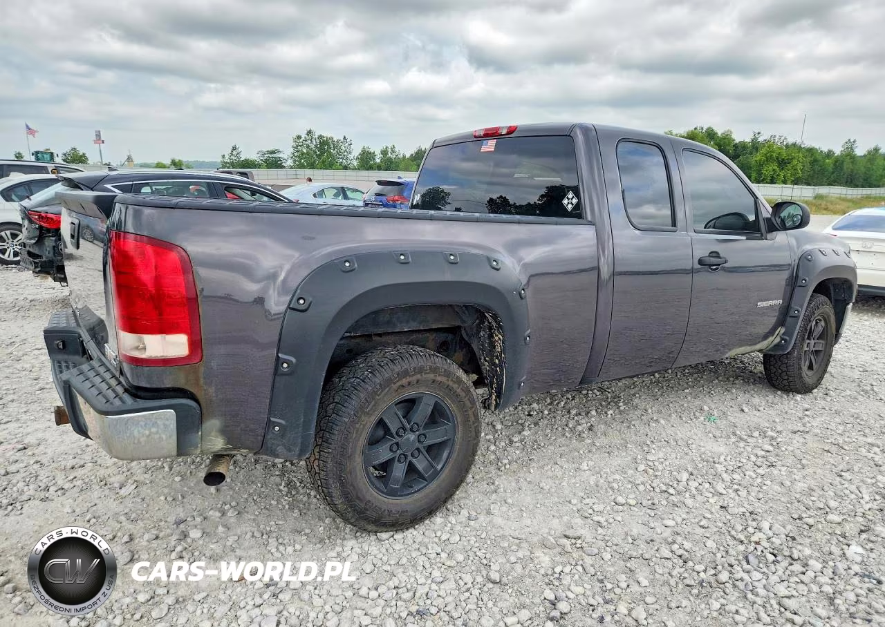 2010 GMC Sierra K1500 Sle VIN:1GTSKVE34AZ235369 - 3