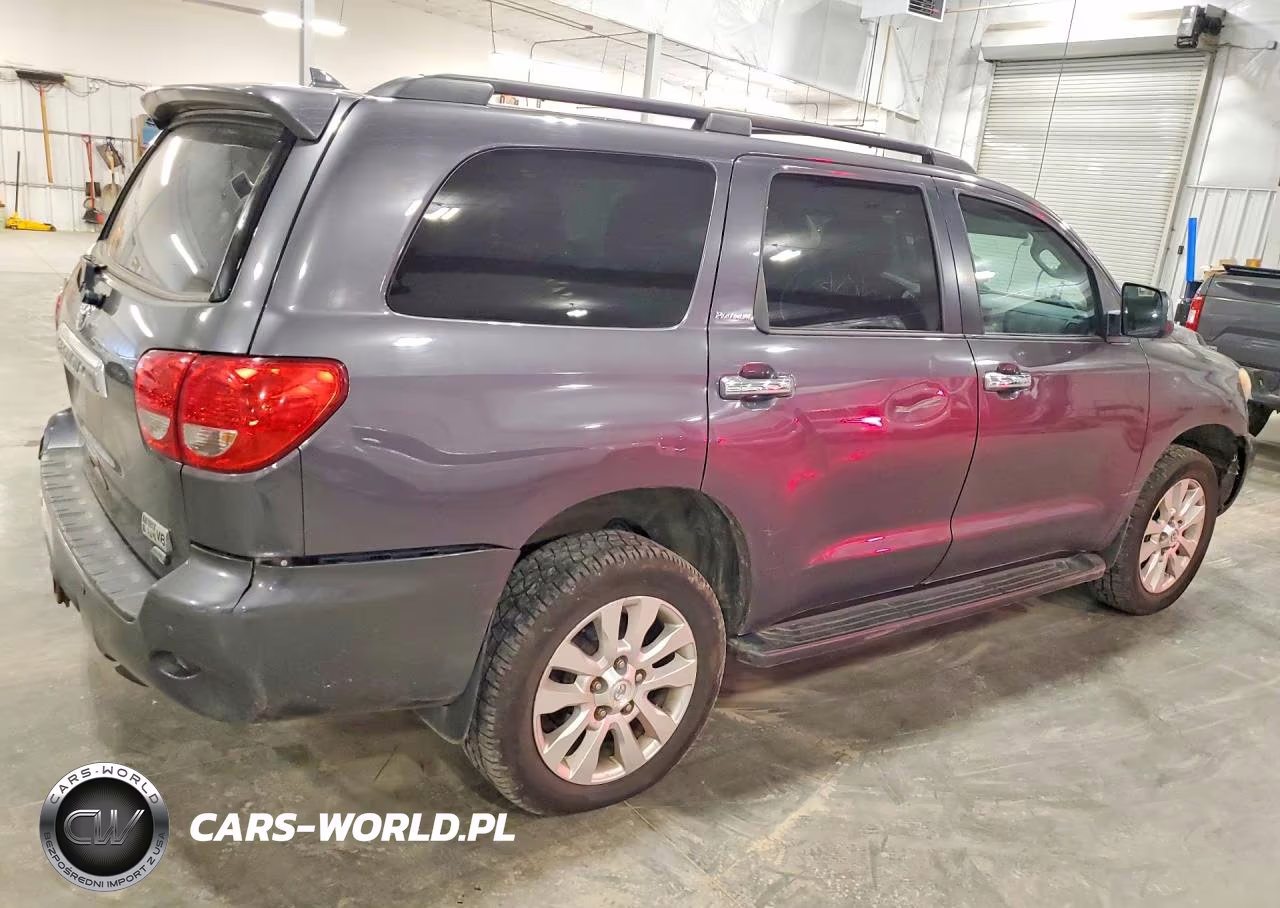 2013 Toyota Sequoia Platinum VIN:5TDDW5G10DS077028 - 3