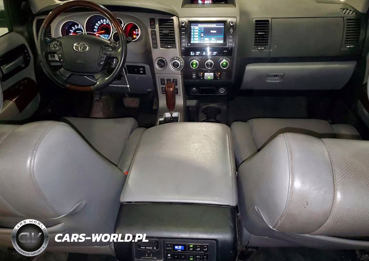 2013 Toyota Sequoia Platinum VIN:5TDDW5G10DS077028 - 8