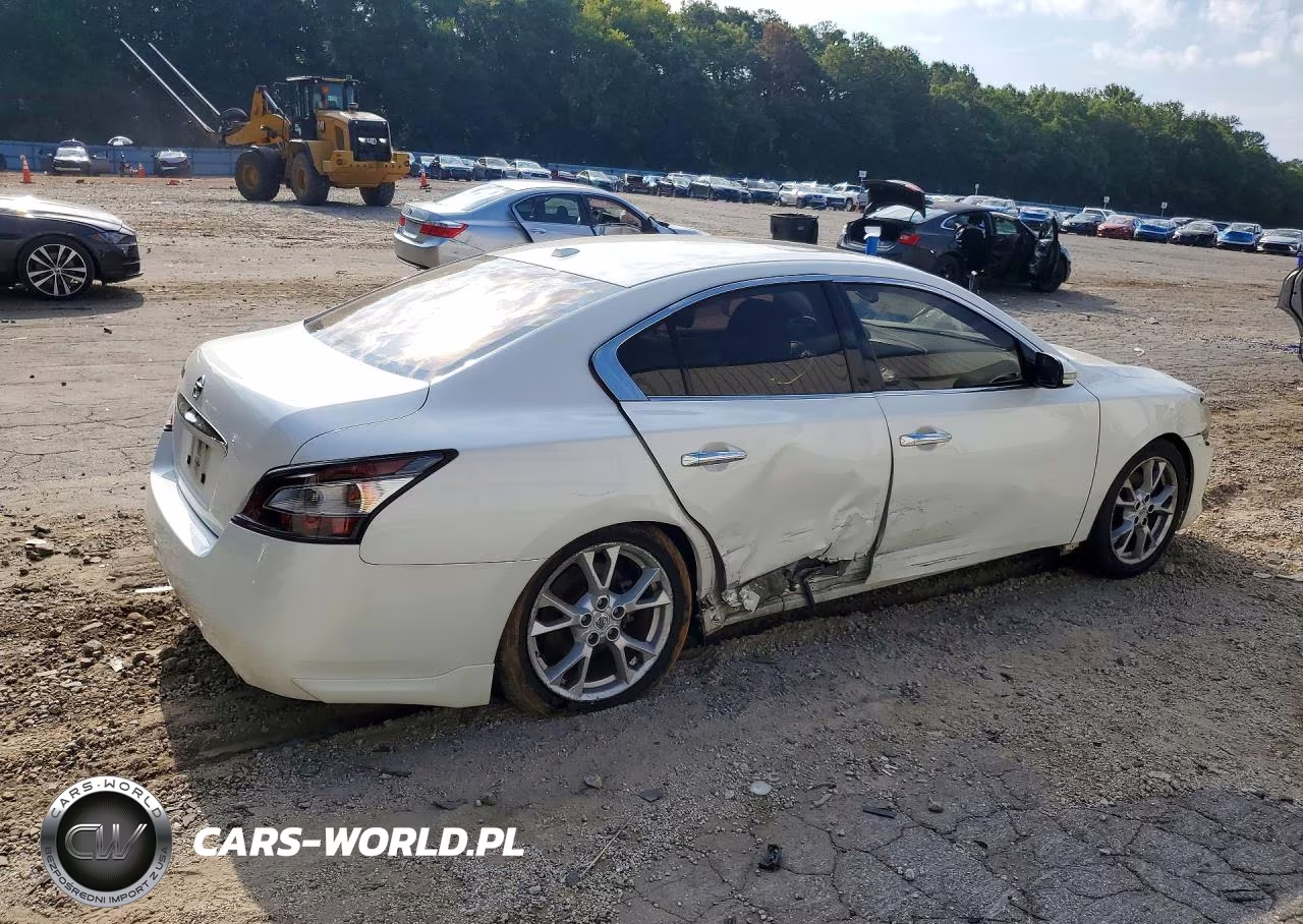 2014 Nissan Maxima S-Sv VIN:1N4AA5AP7EC442988 - 3
