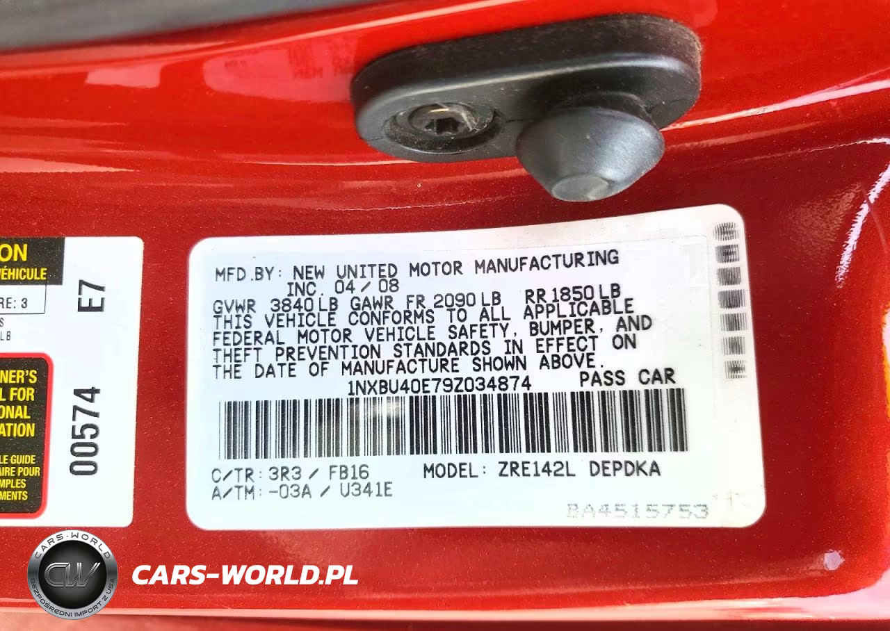 2009 Toyota Corolla Le VIN:1NXBU40E79Z034874 - 12