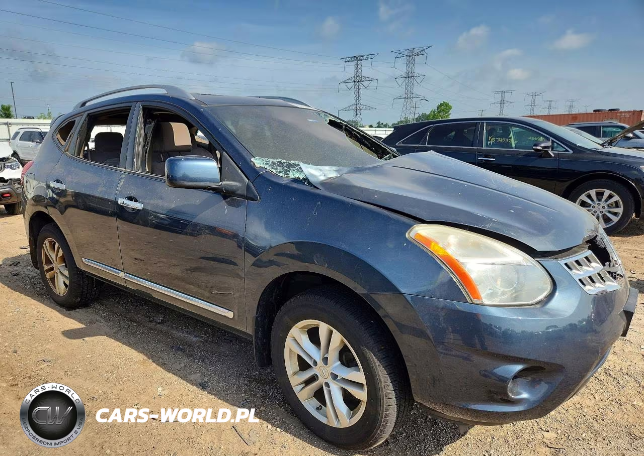 2012 Nissan Rogue S VIN:JN8AS5MV9CW707279 - 4