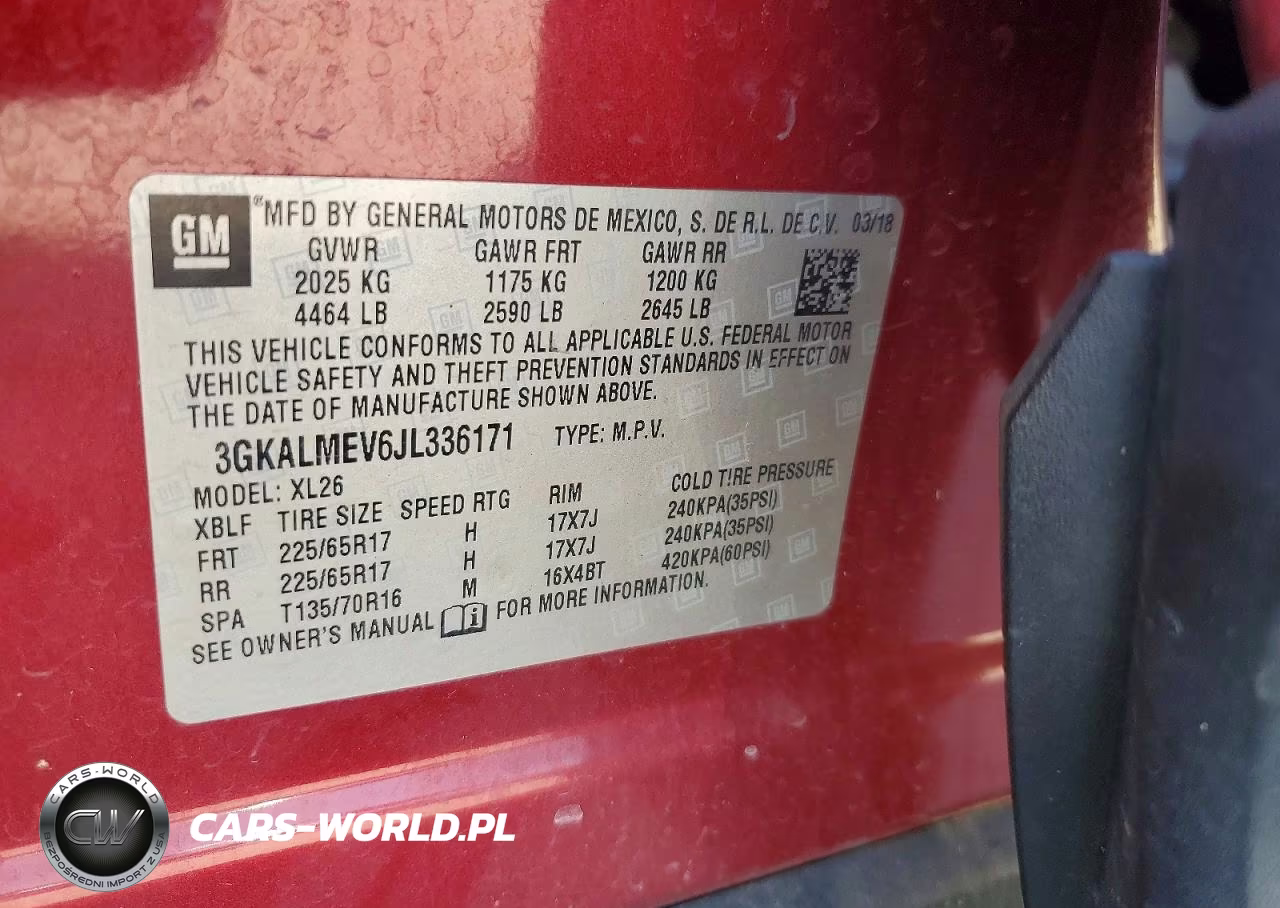 2018 GMC Terrain Sle VIN:3GKALMEV6JL336171 - 13