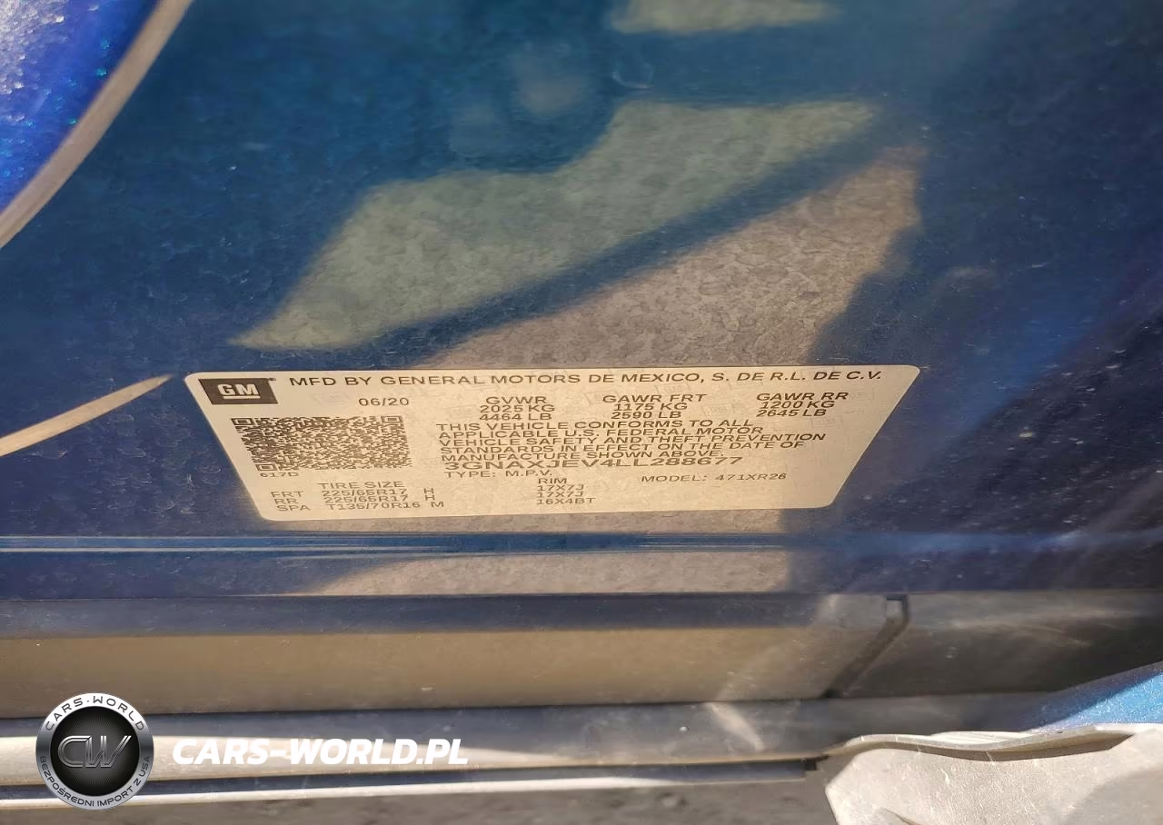 2020 Chevrolet Equinox Lt VIN:3GNAXJEV4LL288677 - 13