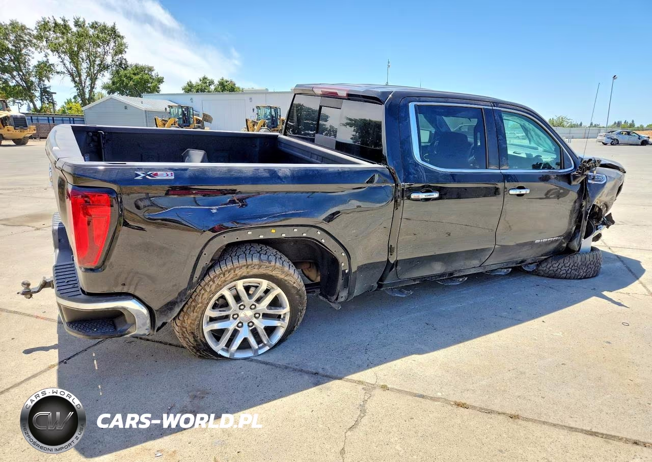 2020 GMC Sierra K1500 Slt VIN:3GTU9DED6LG279173 - 3