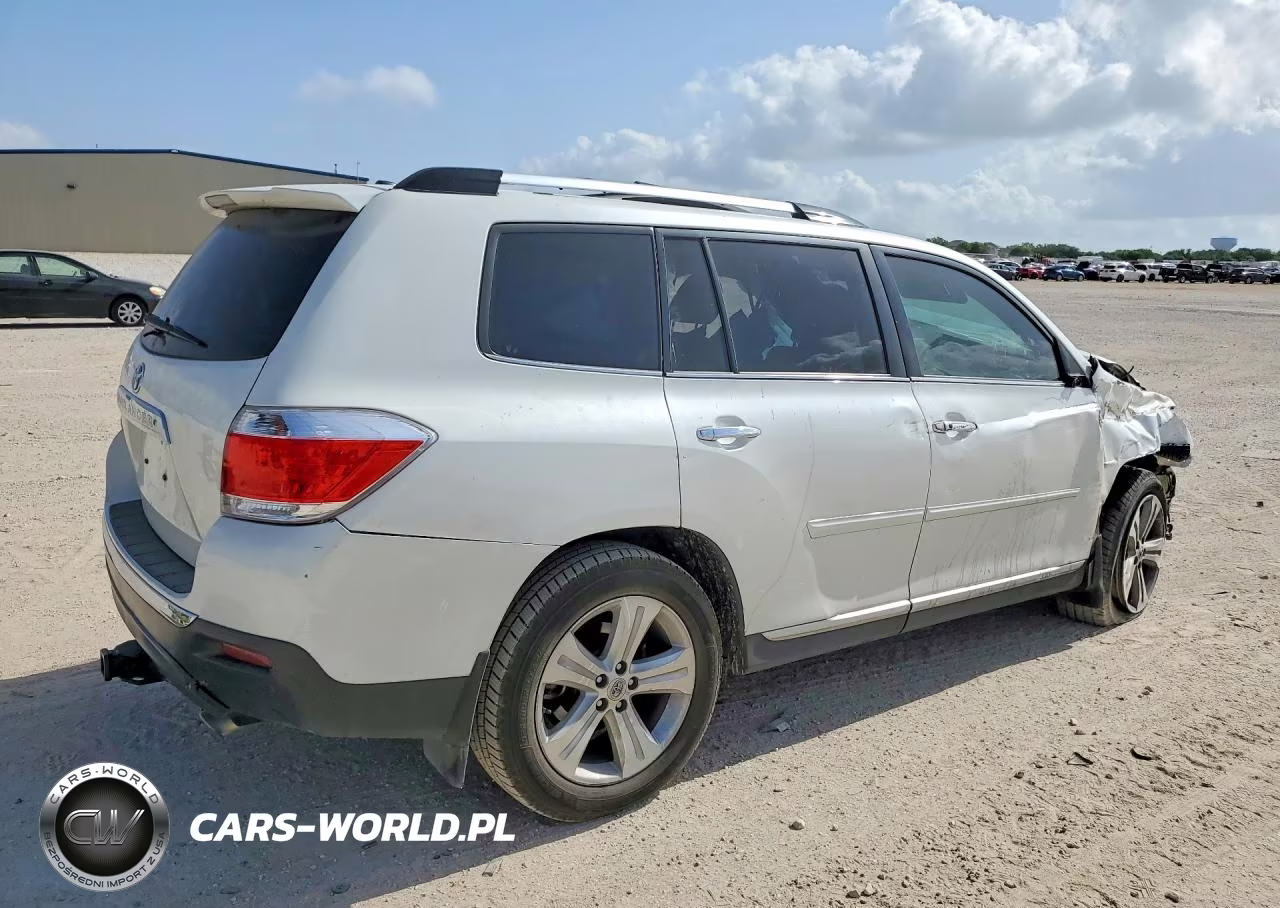2013 Toyota Highlander Limited VIN:5TDYK3EH0DS093604 - 3