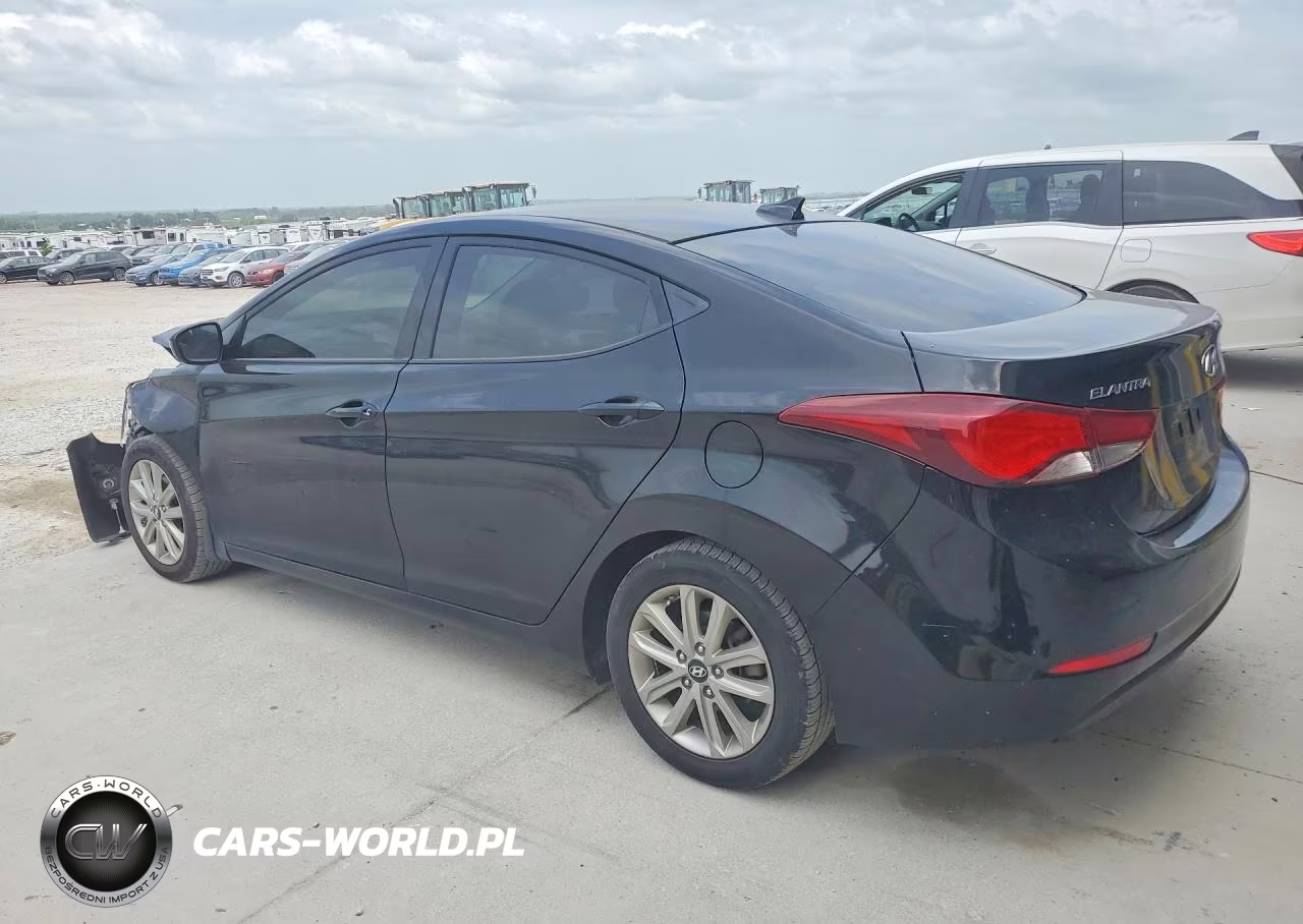2016 Hyundai Elantra Se VIN:KMHDH4AEXGU545536 - 2