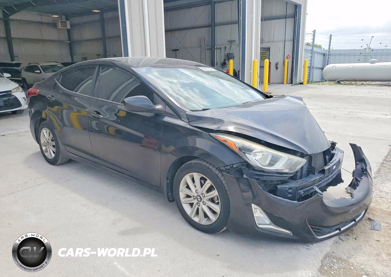 2016 Hyundai Elantra Se VIN:KMHDH4AEXGU545536 - 4