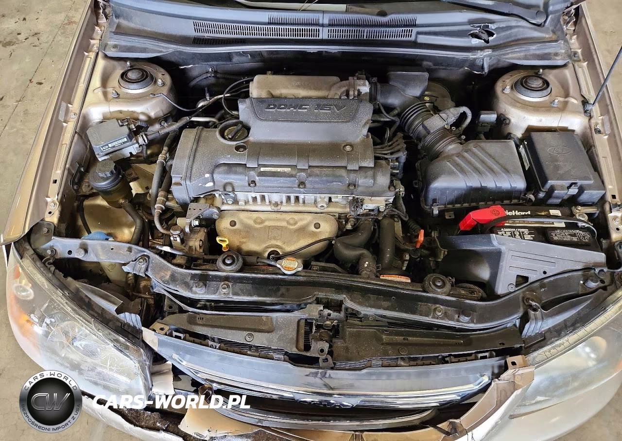 2009 Kia Spectra Lx VIN:KNAFE221095615433 - 11