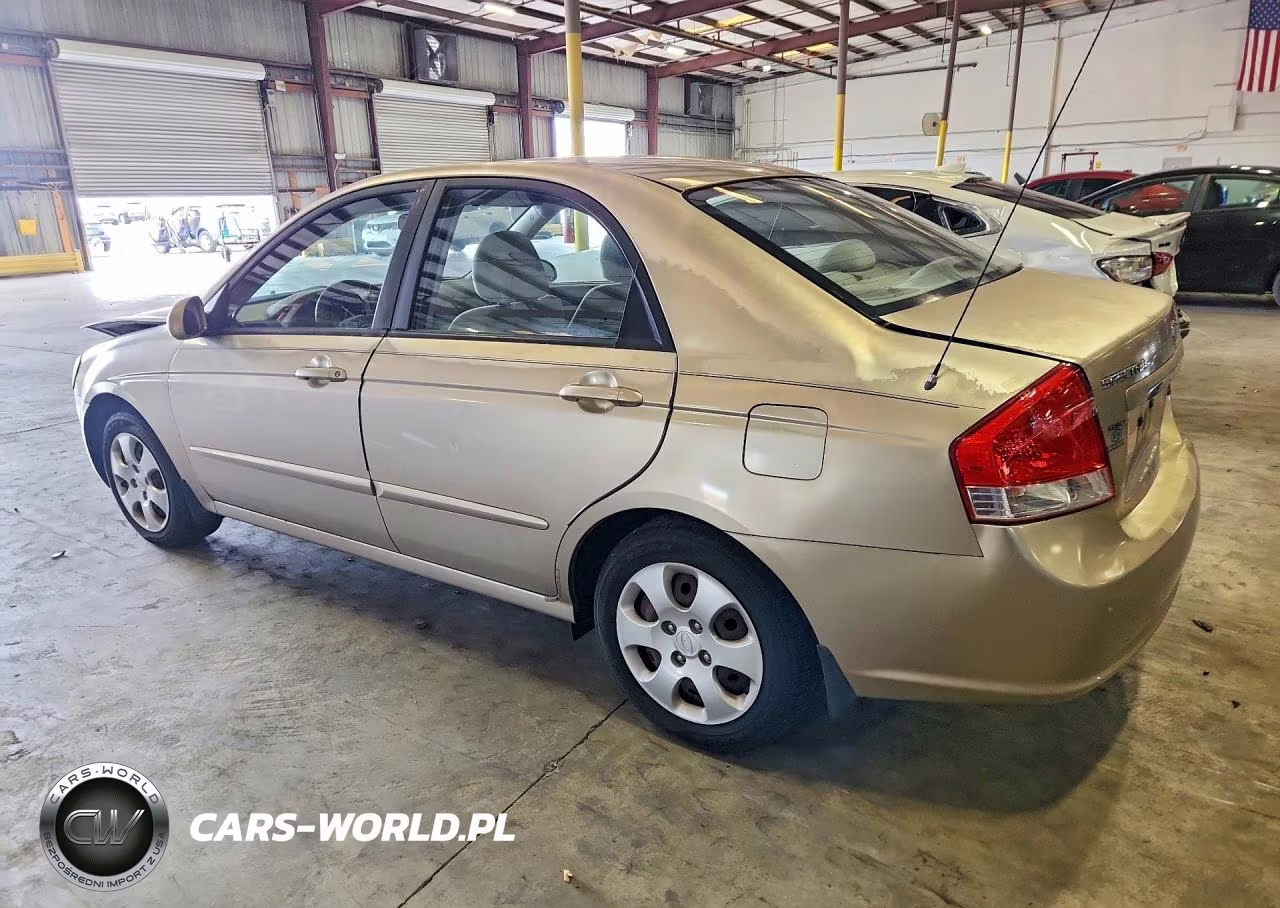 2009 Kia Spectra Lx VIN:KNAFE221095615433 - 2