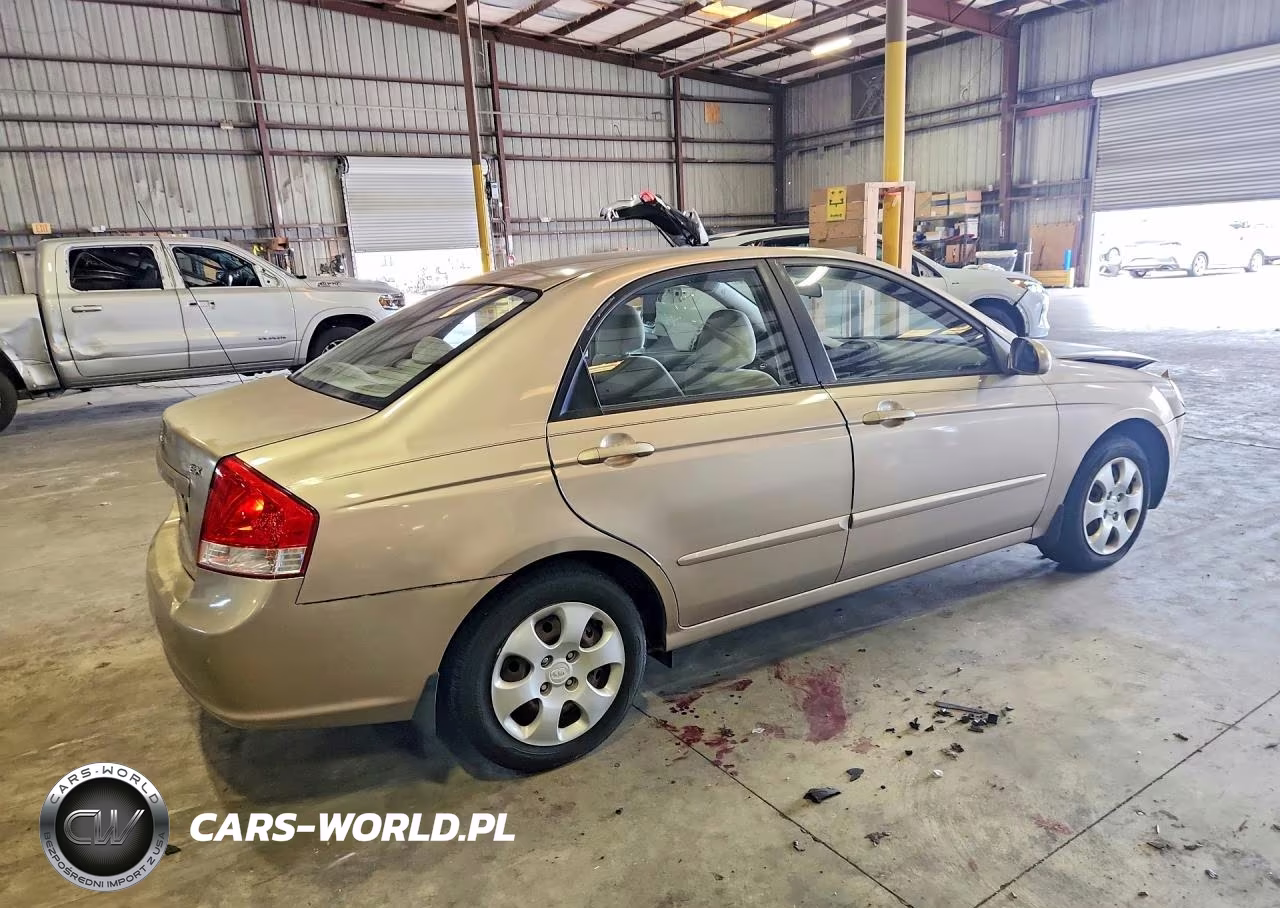2009 Kia Spectra Lx VIN:KNAFE221095615433 - 3