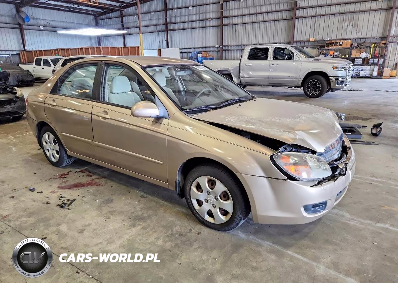 2009 Kia Spectra Lx VIN:KNAFE221095615433 - 4