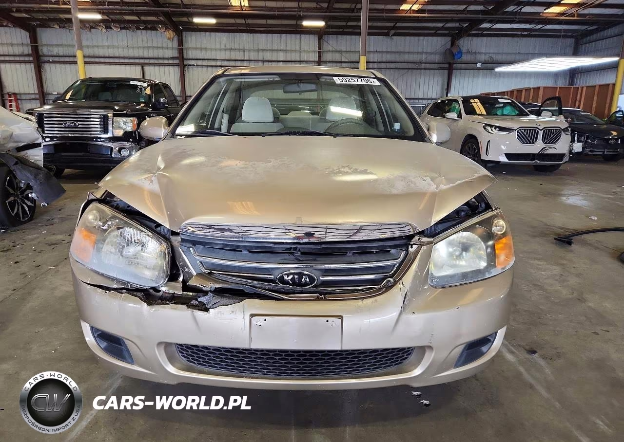 2009 Kia Spectra Lx VIN:KNAFE221095615433 - 5