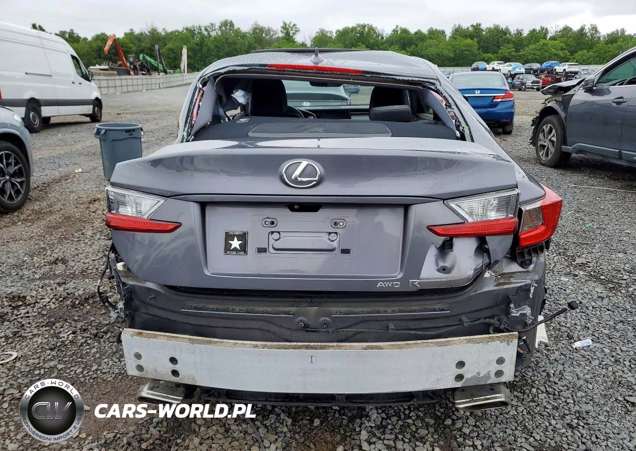 2015 Lexus Rc 350 VIN:JTHSE5BC1F5002641 - 6